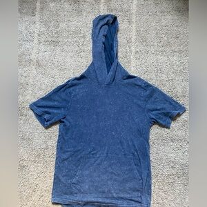 Kids L soft and stretchy short sleeve hood